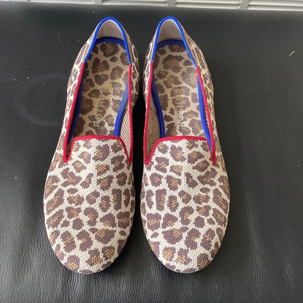 Rothy’s Leopard Loafers
